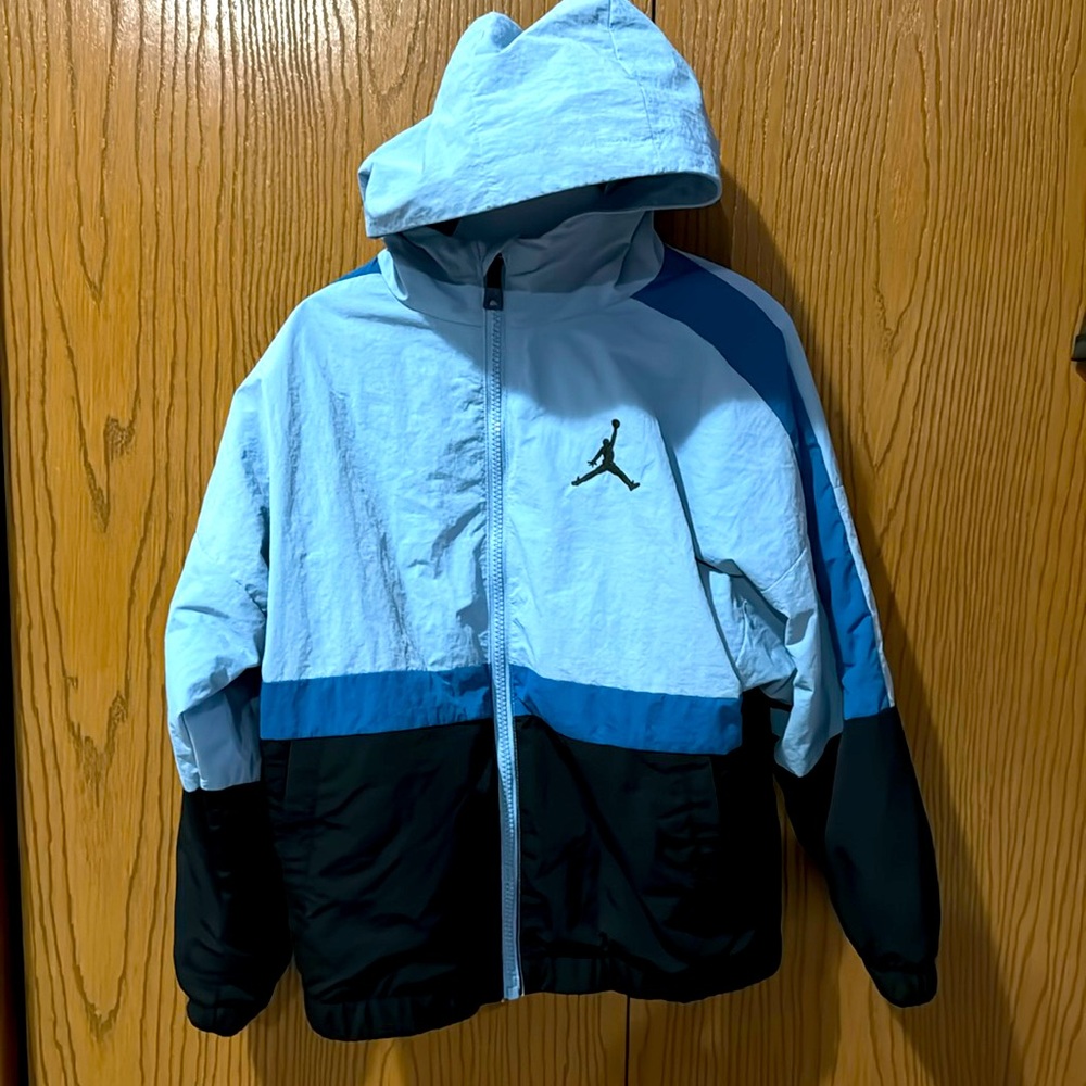 Nike Jordan Boys Size Small 8-10 Years Jacket Zip Hoodie